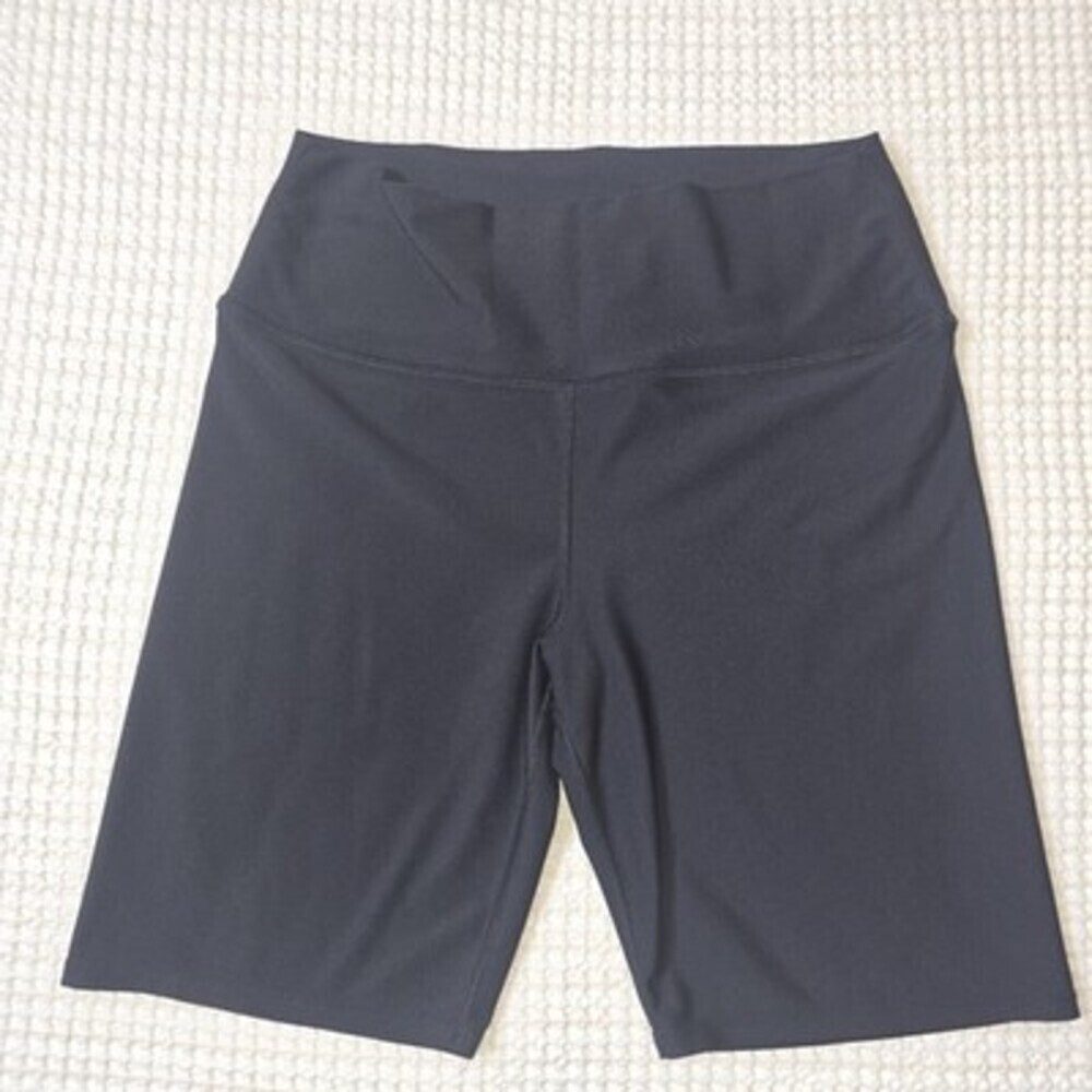 SAGE Collective High Waist Biker Shorts Women’s Black Stretch Athleisure